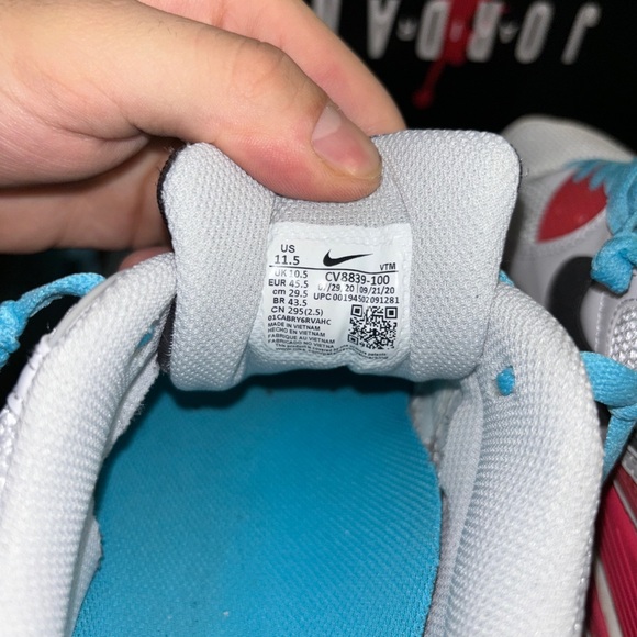 Nike AirMax 90 blue/red size 11.5 - Picture 3 of 5